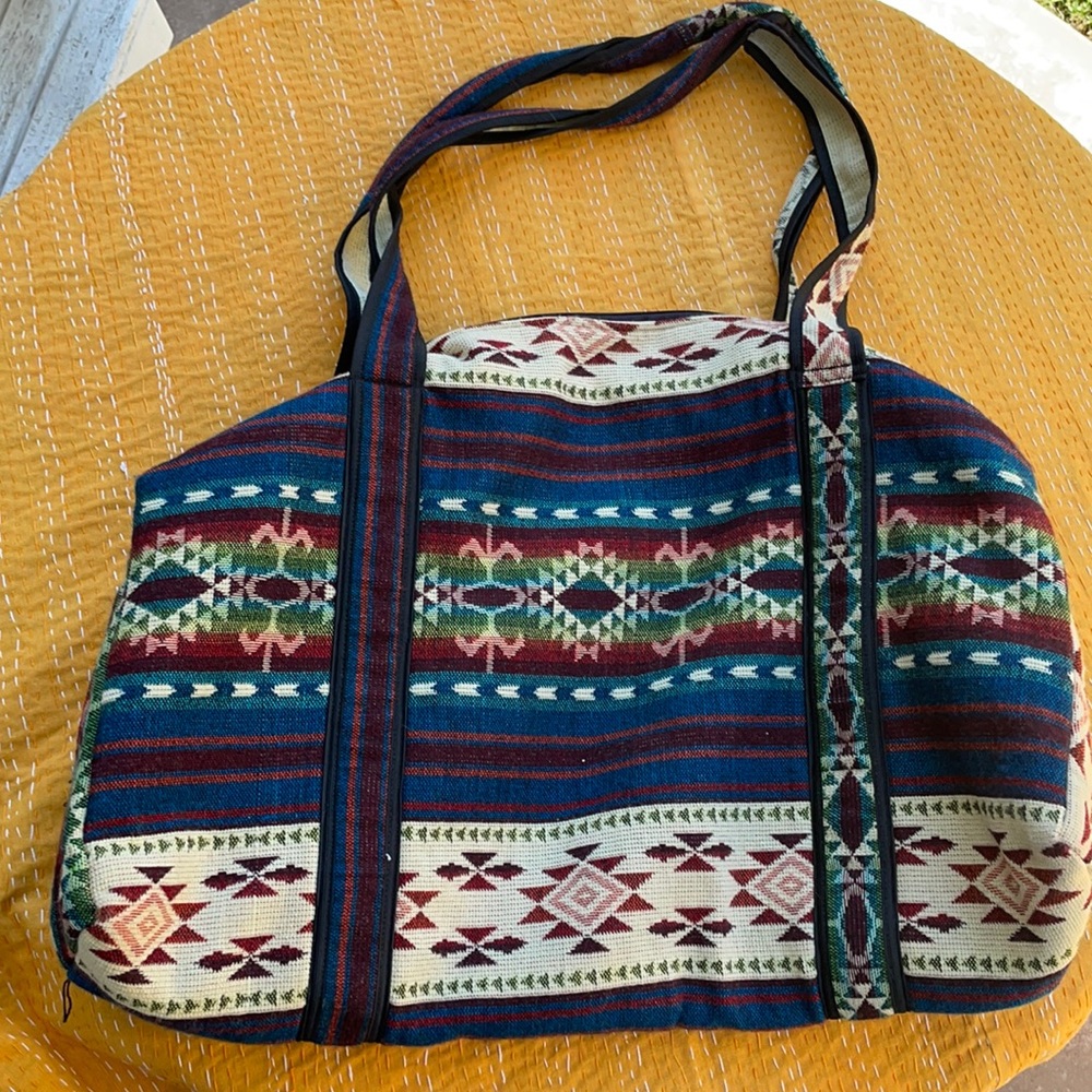 NWOT duffel from Equador, brought back from travel and never used